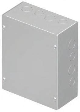 10x10x4 junction box with 1 1 4 knockouts|10x10 junction box cover.